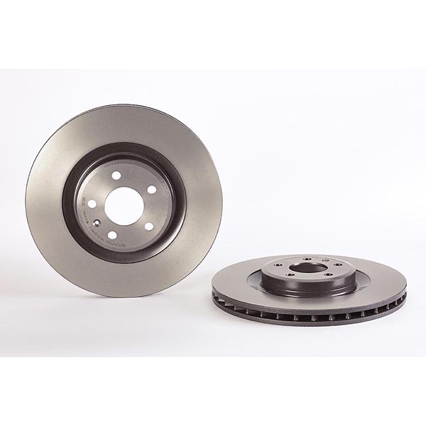 Brembo Front Brake Disc 345mm Audi A5 Quattro 07- | Euro Car Parts