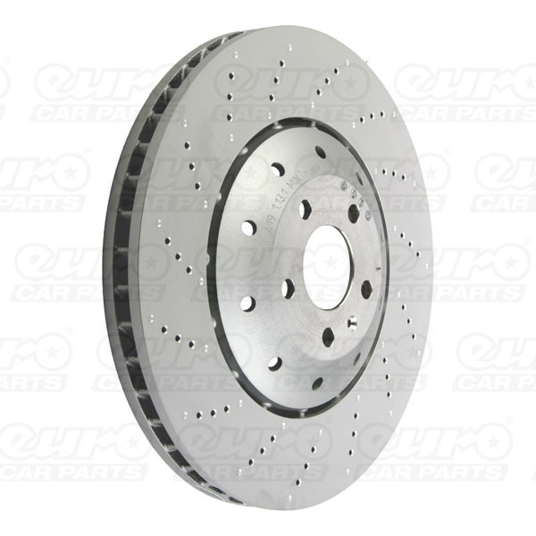 VM Front Hc Brake Disc Audi Rs6 (08-) 390mm (V) *punched* | Euro Car Parts