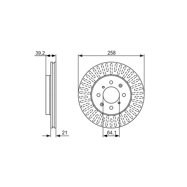 Bosch Brake Disc