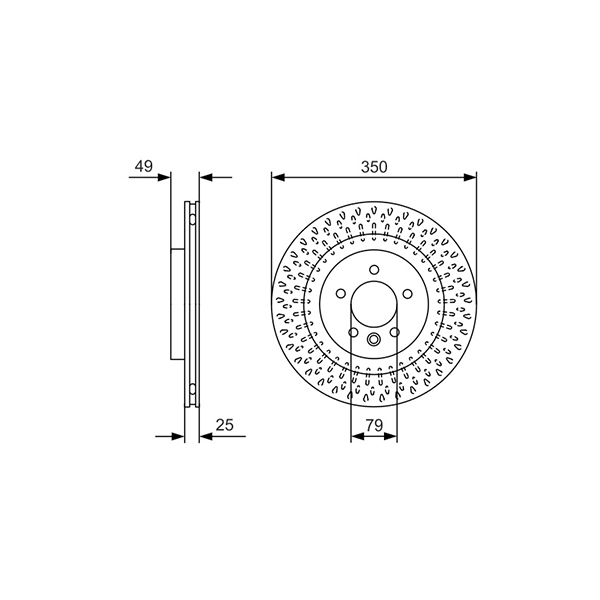 Bosch Brake Disc Euro Car Parts