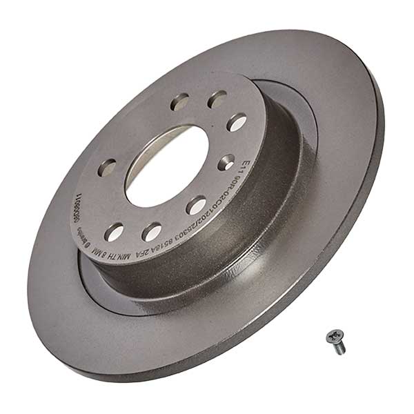 Brembo Rear Brake Disc Vauxhall Zafira Ii (05-) 278mm (S) | Euro Car Parts