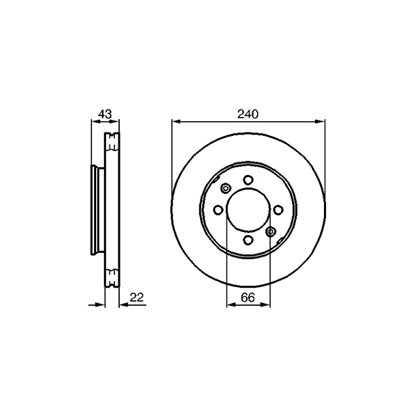 Bosch Rover 100 Brake Discs | Euro Car Parts