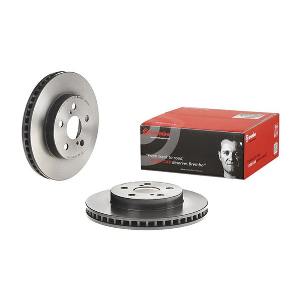 Brembo Front Brake Disc Toyota Prius (15 -) | Euro Car Parts