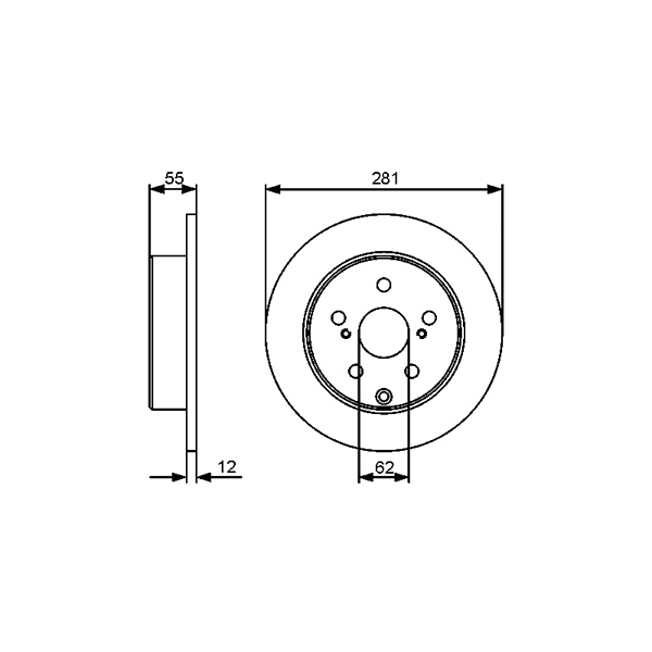 Bosch Brake Disc
