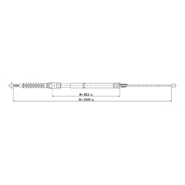 Pagid Brake Cable