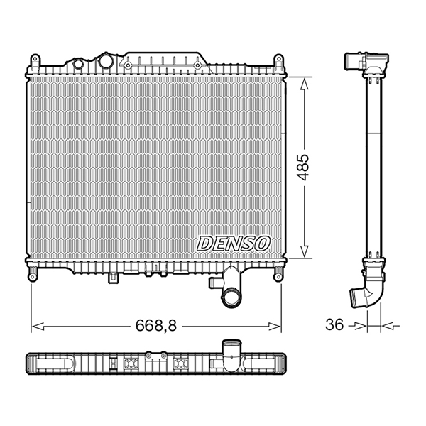 Denso Radiator Var. Land Rover/range Rover Sport 3.0 Td Models | Euro Car Parts