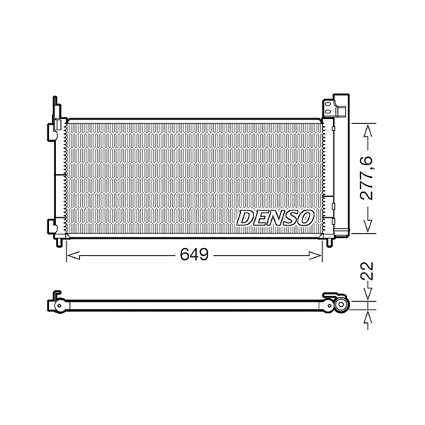 Denso Condenser A/C