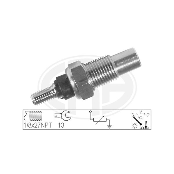 ERA Coolant Temp Sensor - Ford 1 Threaded Pin Connector | Euro Car Parts