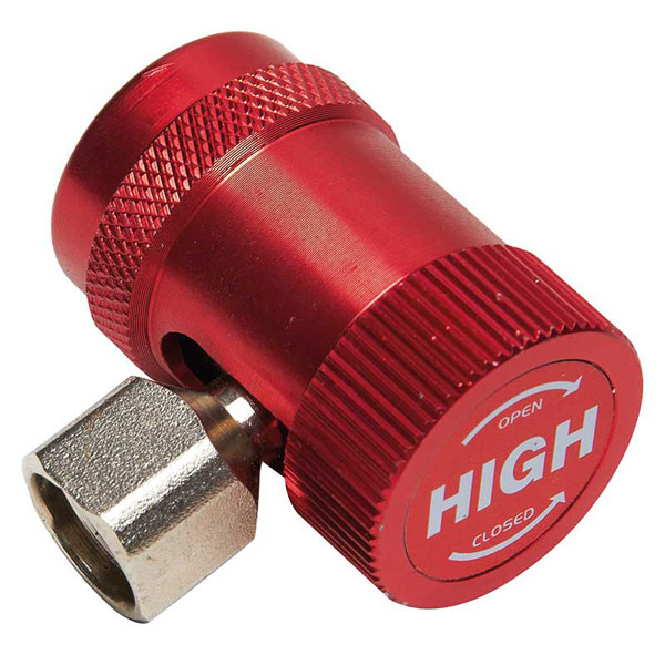 Unicorn Quick Coupler High Side14mm (Red)  for R134a