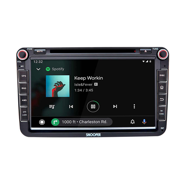 SNOOPER 8" Multimedia Player with Smartphone Control for VW T5 & T6