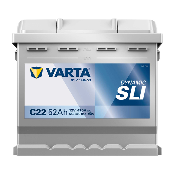 Varta 012 Car Battery - 4 Year Guarantee