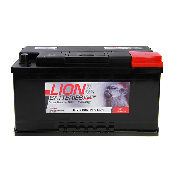 Lion 017 Car Battery - 3 Year Guarantee