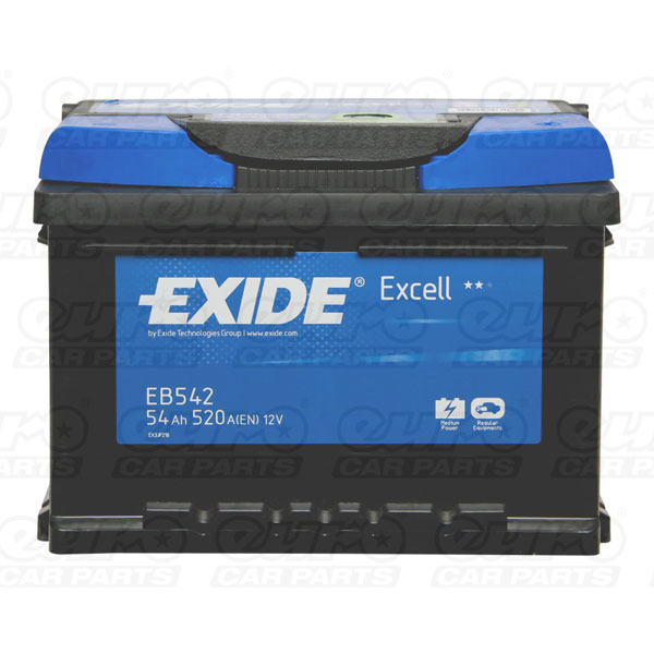 Exide Excell Battery 065 3 Year Guarantee Euro Car Parts