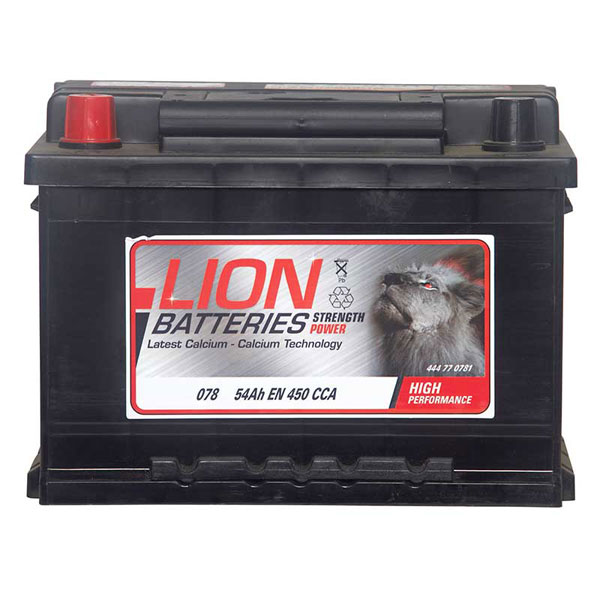 Lion Car Battery - 078 - 3 Year Guarantee