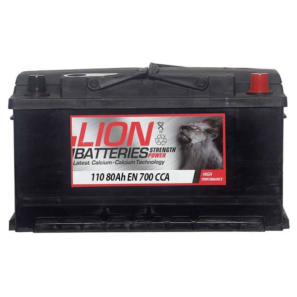 Lion 110 Car Battery - 3 Year Guarantee