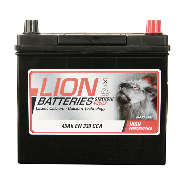 Lion 158 Car Battery - 3 Year Guarantee