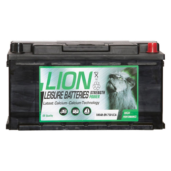 Lion Battery 100Ah Low Box
