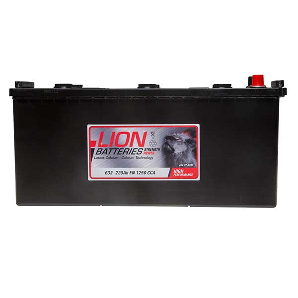 Lion Battery 632 - 3 Year Guarantee