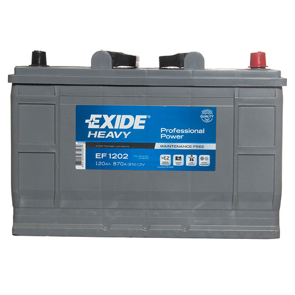 Exide Battery 627 - 2 Year Guarantee