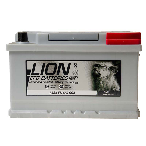 Lion EFB Lion 100  battery - 3 year Guarantee