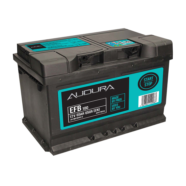 Audura 100 EFB Stop/Start Battery - 3 Year Guarantee