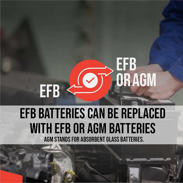 Lion EFB Stop/Start 027 60AH 560CCA Car Battery - 3 year Guarantee