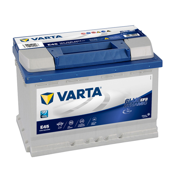 Varta EFB 096 Car Battery - 3 Year Guarantee