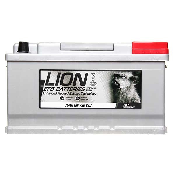 Lion 110 Car Battery - 3 year Guarantee