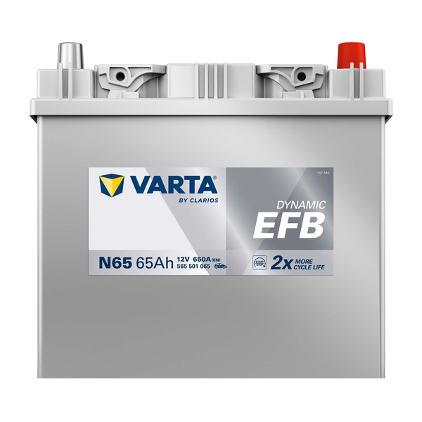 Varta EFB Stop/Start 005 65AH 650CCA Car Battery - 3 Year Guarantee