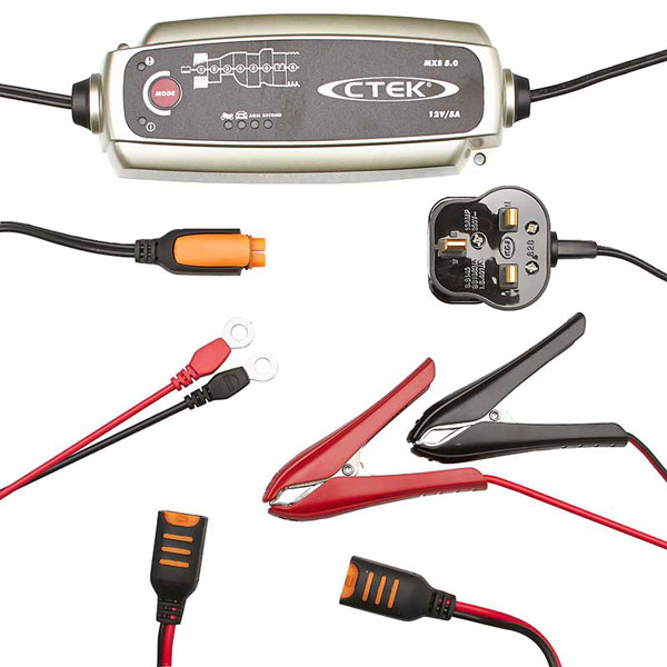 Chargeur de Batteries Ctek MXS 5.0 (12V, 5A) Version CH