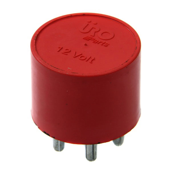 OE Quality standard round red relay - Aftermarket