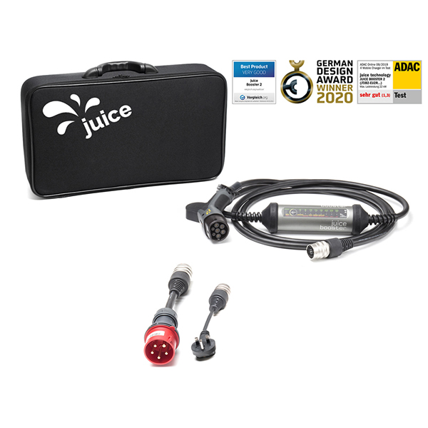 Juice Technology Booster 2 Basic Set – Portable EV Charging Station 22kW