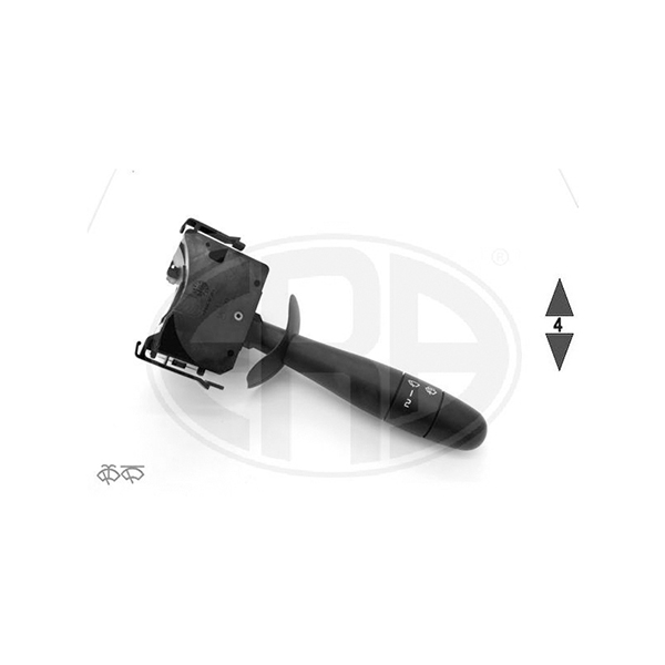 ERA Wiper Switch-Renault Master/trafic Vaux Vivaro Black With Wash/wipe | Euro Car Parts