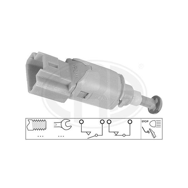 ERA Brake Light Switch Renault Laguna 1.6 2.0 16V 07> | Euro Car Parts