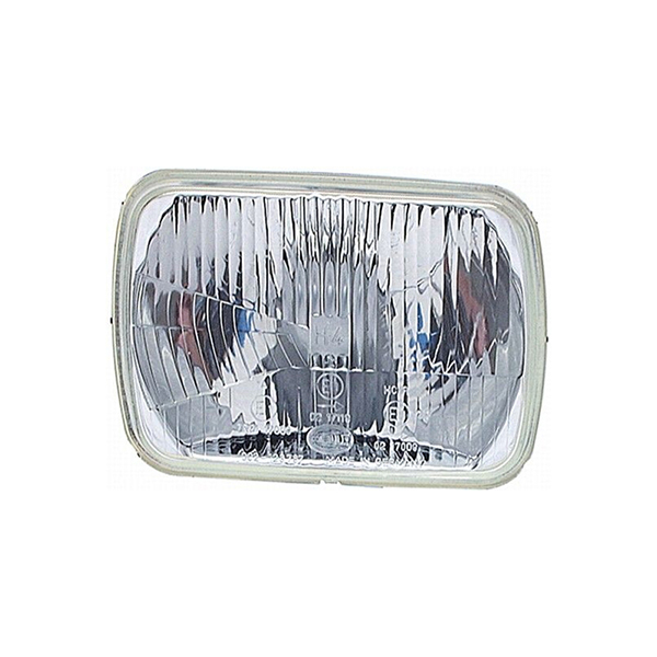 Hella ##ns/os Hb2 Rectangular H/lamp W/o Sidelight Without Mount Frame