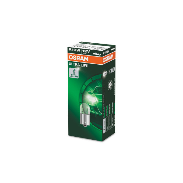 Osram Ultra Life 245 12V 10W Long Life Bulb - Single Bulb