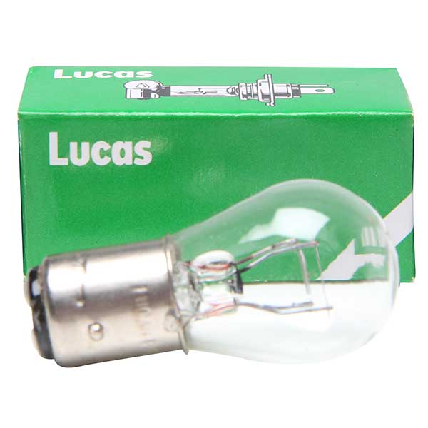Lucas 380 12V P21/5W Twin Filament Bulb - Single Bulb