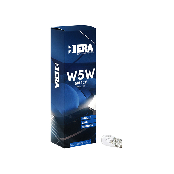 ERA W5W 501 12V 5W - SINGLE BULB