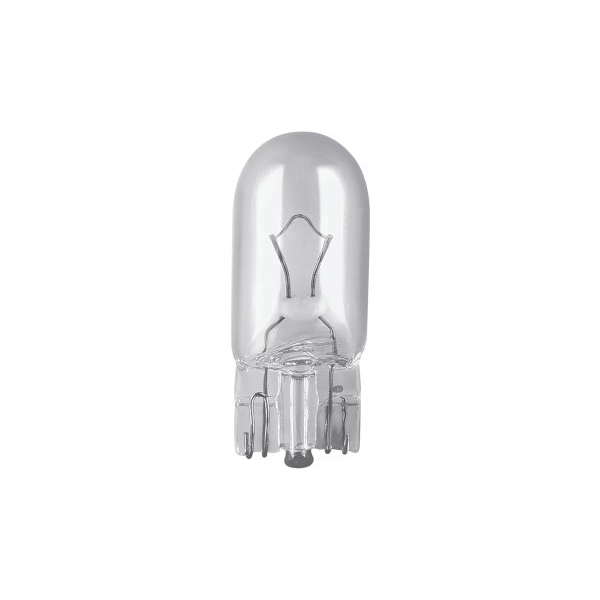 Osram 501 12V 5W Capless Wedge Bulb Clear - Twin Pack
