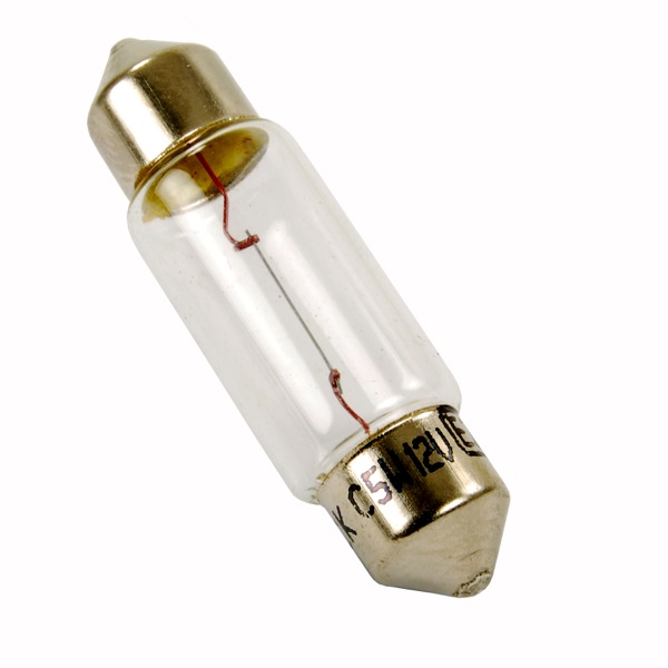 Lucas 239 12V 5W Festoon Bulb Clear - Single Bulb