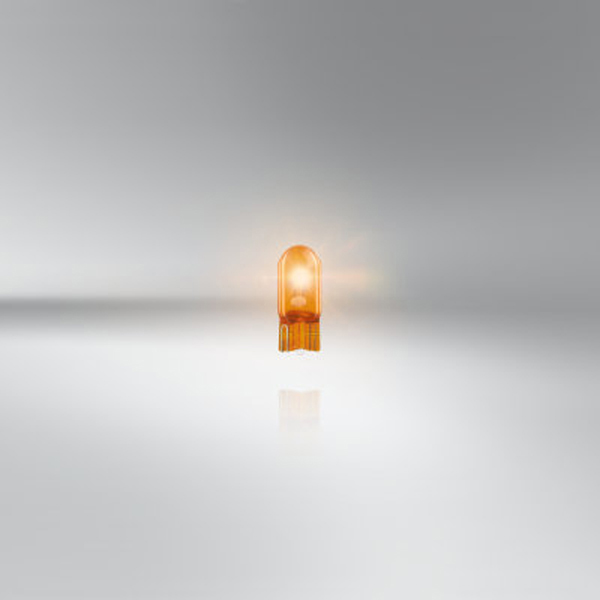 Osram 501A 12V 5W Capless Bulb Amber - Single Bulb