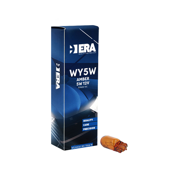 ERA WY5W 501A 12V 5W AMBER - SINGLE BULB