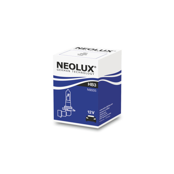 Neolux HB3 9005 12V 60W Bulb - Single Boxed