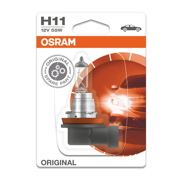 Osram H11 12V 55W Bulb - Single Boxed