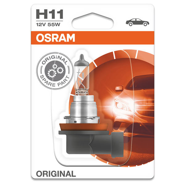 Osram H11 711 12V 55W Halogen bulb - Single Pack