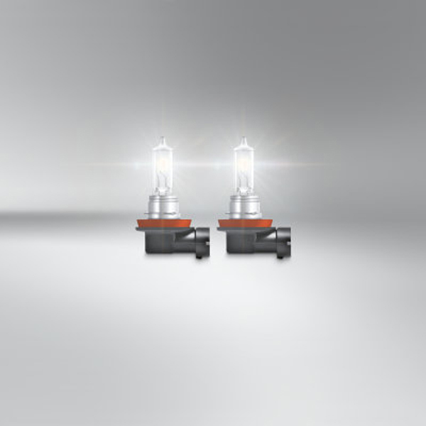 Osram Night Breaker Silver H11 headlight bulbs +100% more brightness (2 bulbs)
