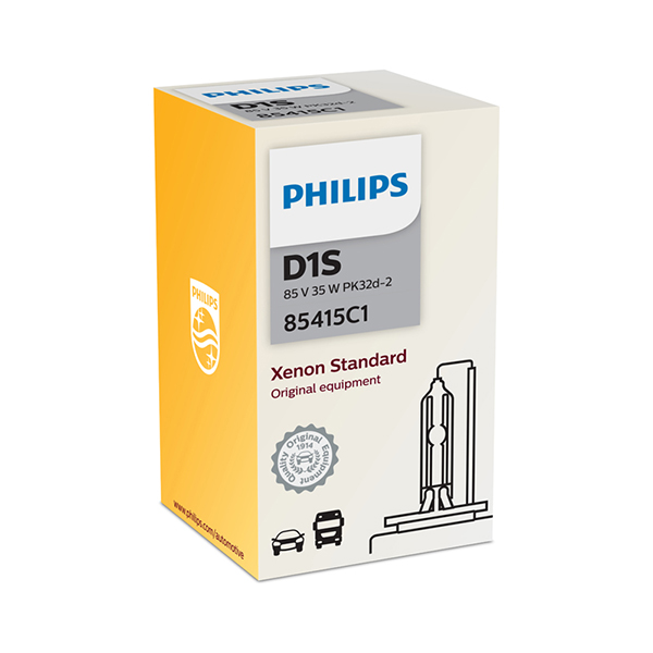 Philips Vision D1S Xenon Bulb 4300K - Single Boxed