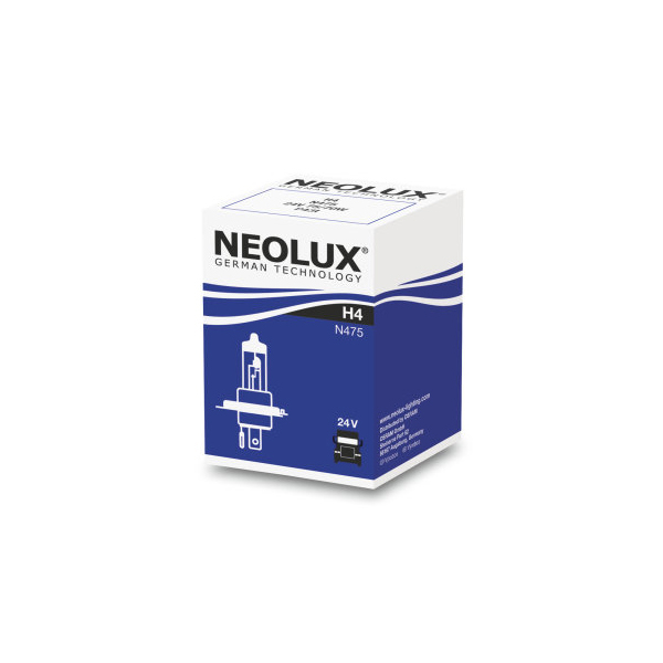 Neolux 24v 75/70w H4 Halogen Bulb - Single Boxed
