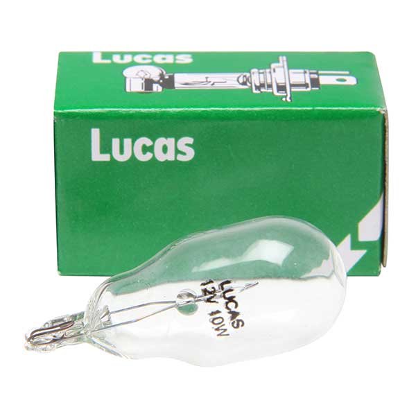 Lucas 921A 12V 10W Capless Bulb - Single Bulb