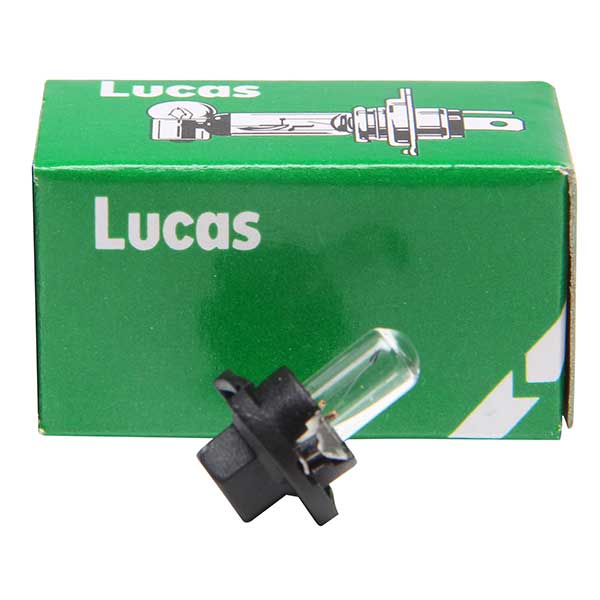Lucas 286THBL 12V 1.2W Black Base Bulb - Single Bulb